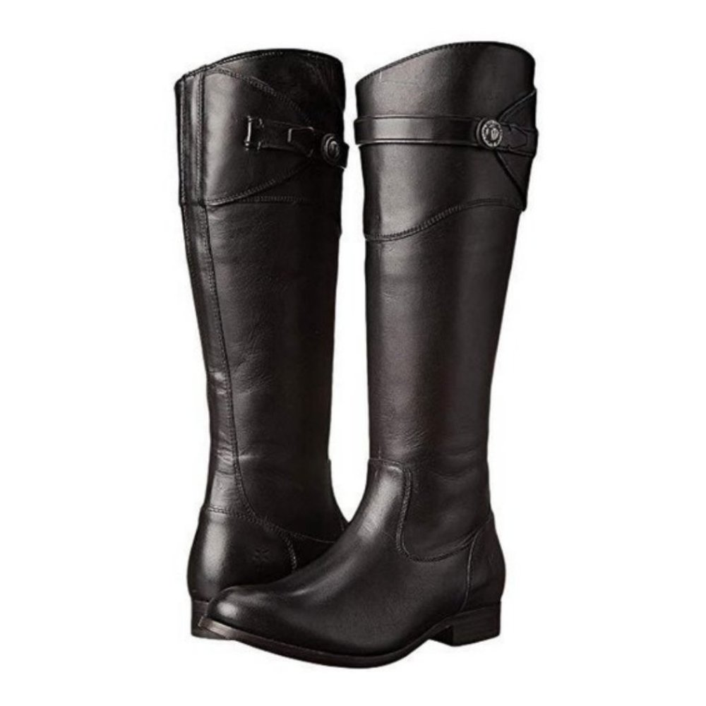 Frye Molly Knee High Boot Black Size 9 3476111